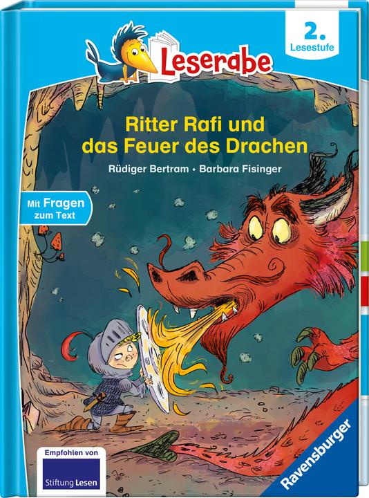Ravensburger Leserabe - 2. Lesestufe: Ritter Rafi und das Feuer des Drachen (Allemand, Rüdiger Bertram, Barbara Fisinger, 2025)