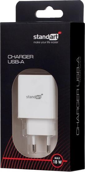 Image du produit Standart CHARGEUR GT-RJ334 18W USB-A BLANC