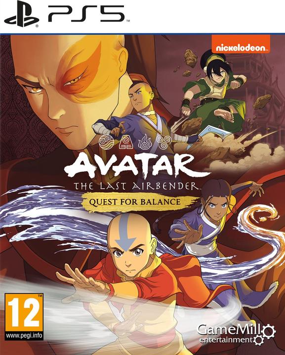 Actual product image GameMill Entertainment Avatar: The Last Airbender - Quest for Balance (PS5, DE)