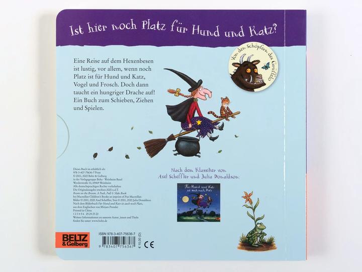 Image du produit Für Hund und Katz ist auch noch Platz (Allemand, Axel Scheffler, Julia Donaldson, 2022)