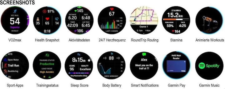 Produktbild Garmin epix Sapphire Gen2 (47 mm)