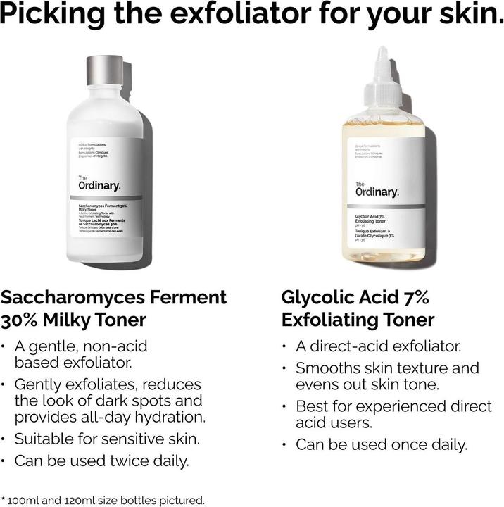 Actual product image The Ordinary Saccharomyces ferment 30% (Face toner, 100 ml)