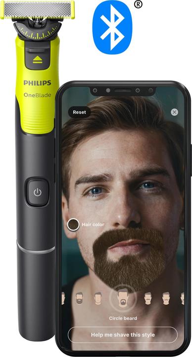 Immagine prodotto Philips OneBlade 360 con connettività Face (QP4530/30)