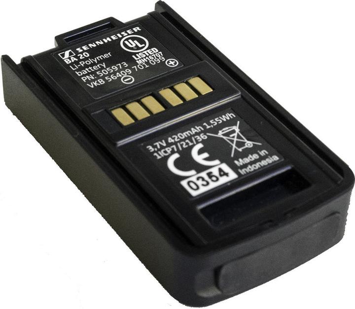 Actual product image Sennheiser BA 20 Battery pack (Black)