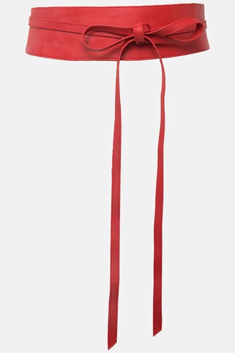 Produktbild Ulla Popken Ledergürtel, Bindegürtel, lange Bänder (One Size)