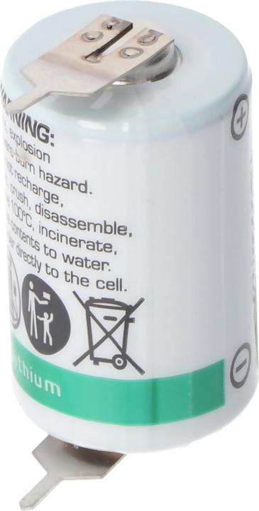 Saft Batterie LS142502PF, Size 1/2 AA mit Printfahnen (1 Stk., AA, 1100 mAh)