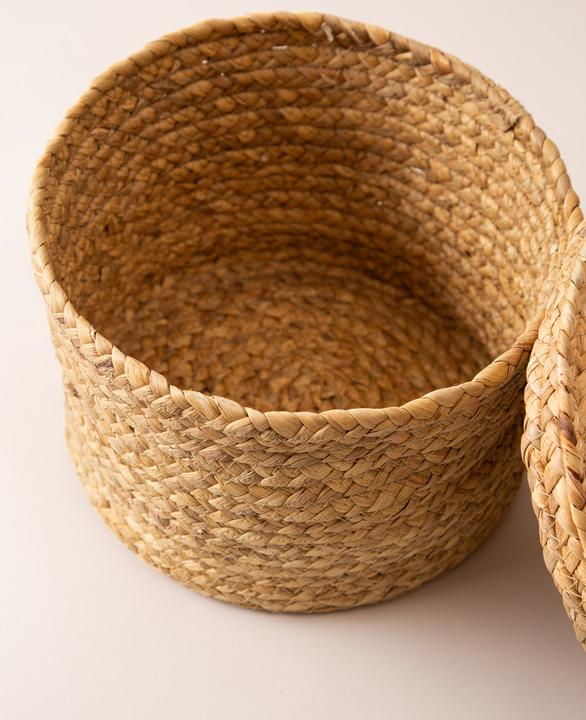 Actual product image Esmée Round storage basket (1 x, Ø 25 x 19 cm)