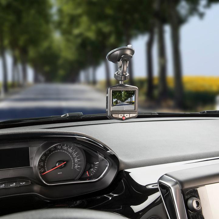 Produktbild NavGear HD-Dashcam mit G-Sensor und Bewegungserkennung (Akku, Beschleunigungssensor, WQHD)