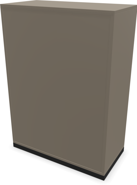 Actual product image Narbutas Choice sliding door cabinet (80 x 40 x 111.5 cm)