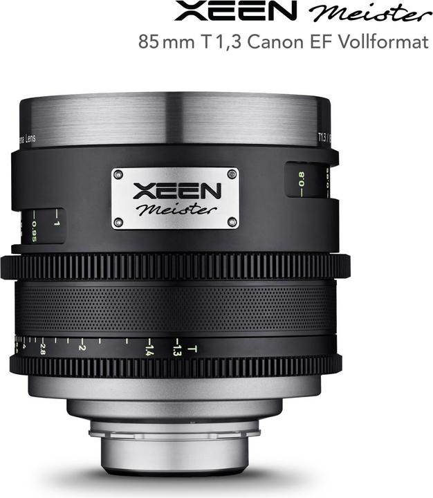 Produktbild Samyang XEN MEISTER 85MM T1.3 CANON (Canon EF, Canon EF-S, Canon EF-M, PL, Sony E, Vollformat, APS-C / DX)
