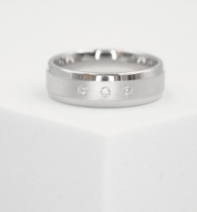 Produktbild Muau Partnerring (54, 925 Silber)