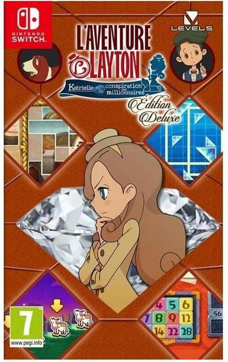 Image du produit Nintendo L'Aventure Layton: Katrielle et la conspiration des millionnaires - Édition Deluxe (Switch, FR)
