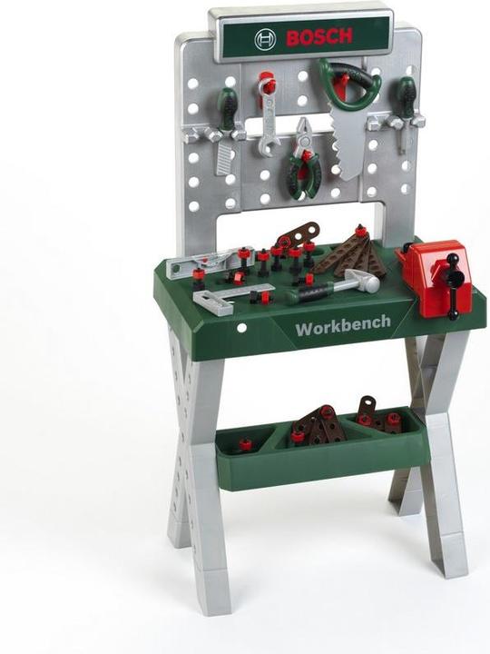 Image du produit Theo Klein Klein Werkbank Bosch mit X-Beinen 56-teilig