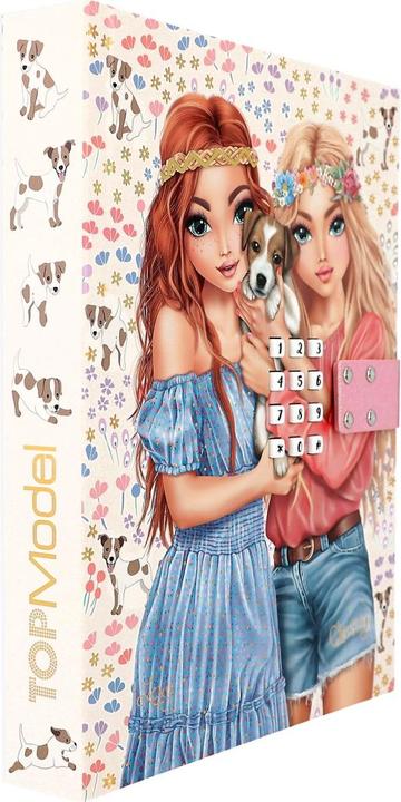 Immagine prodotto Magni Diario con codice segreto TOPModel VELO FLEUR (25 x 20,5 cm, Righe, Copertina rigida)