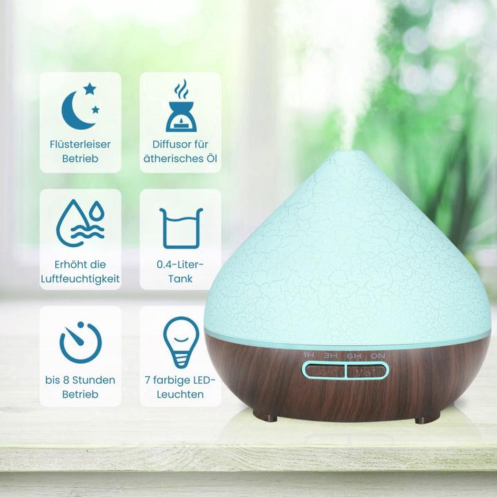 Image du produit Hermex Diffuseur d'arômes à ultrasons (400 ml)