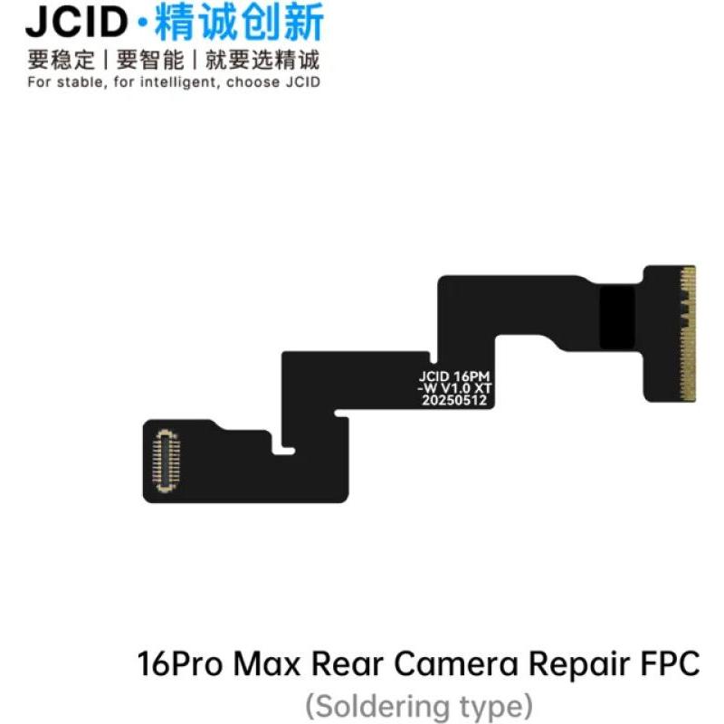 JCID Frontkamera-Reparatur (FPC/Felx) für iPhone 16 Pro Max (Löten erforderlich) (Apple iPhone 16 Pro Max), Pezzi di ricambio per dispositivi mobili