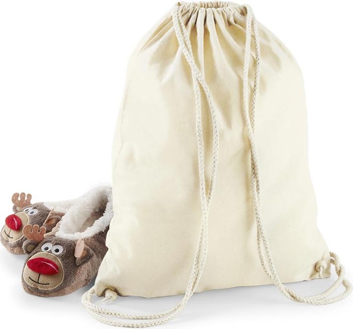 Produktbild Westford Mill Turnbeutel Recycelte Baumwolle (12 l)