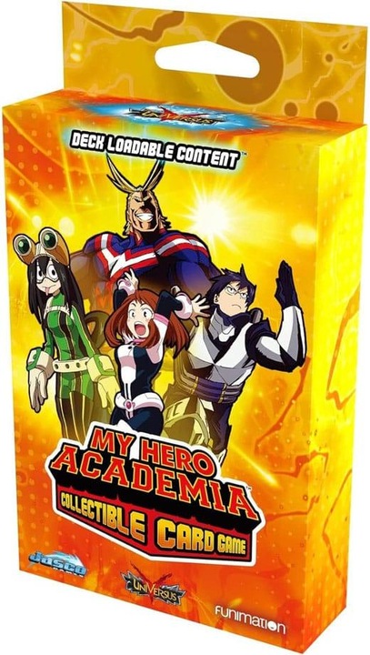 Produktbild Jasco Games My Hero Academia Trading Cards Deck Loadable Content Packs Serie 1 Display (6) *Englische Version* (Englisch, Booster Pack)