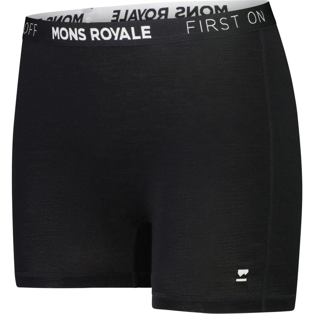 Mons Royale, Damen, Funktionsunterhose, Women's Hannah Hot Pant (M), Schwarz, M