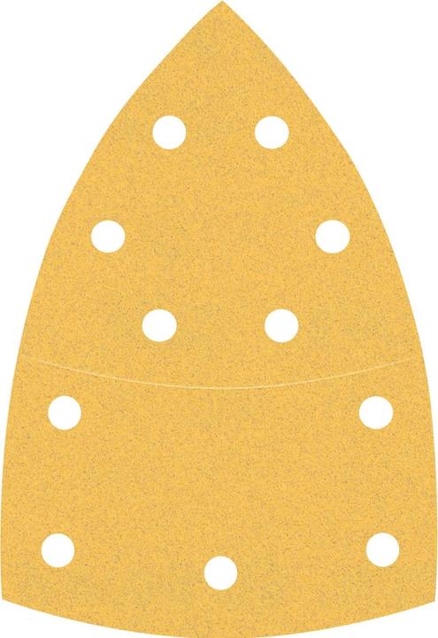 Produktbild Bosch Professional Zubehör EXPERT C470 Schleifpapier mit 11 Löchern für Multischleifer, 102 x 62 mm, 93 mm, G 120, 10-tlg. (120)