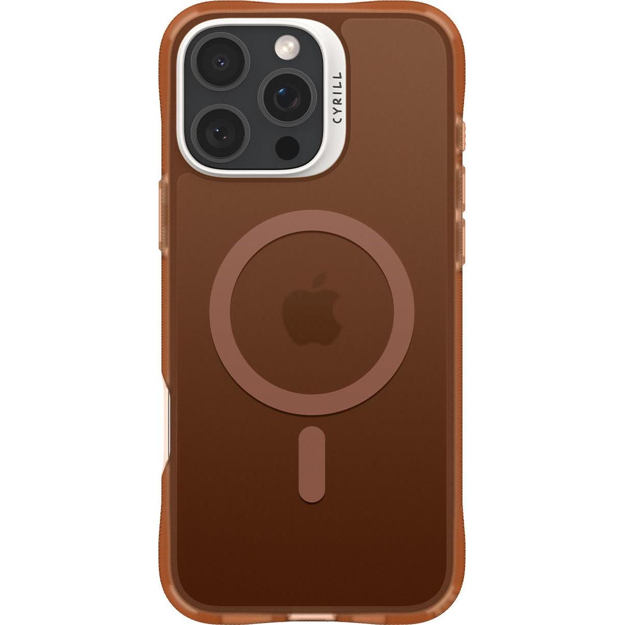 Cyrill UltraSheer Mag (Apple iPhone 16 Pro), Smartphone Hülle, Braun