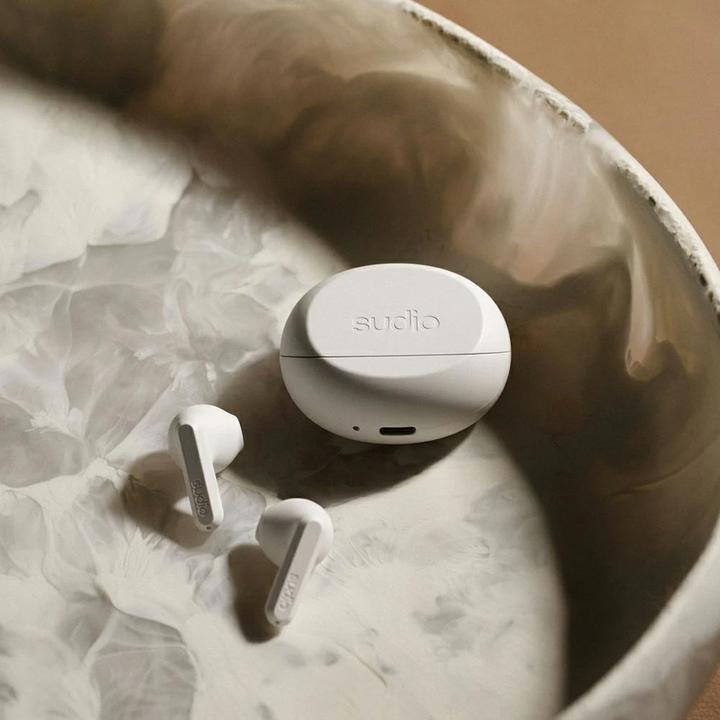 Actual product image Sudio Headphone A3 White In-Ear True Wireless (25 h, Wireless)