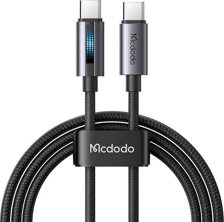 Mcdodo CA-5740 Cavo da USB-C a USB-C, 100W 1,2m (nero) (1.20 m, 100 W)
