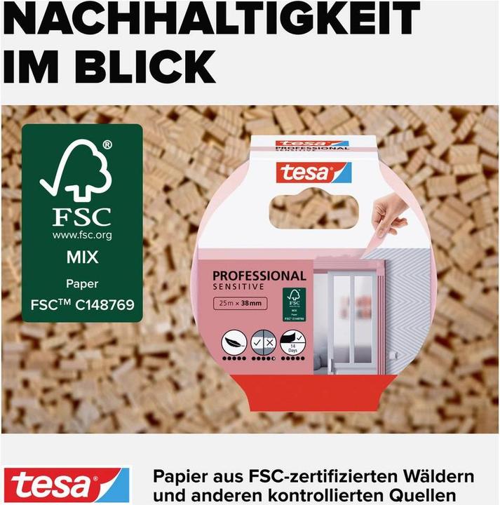 Image du produit tesa papier peint painter's tape (38 mm)