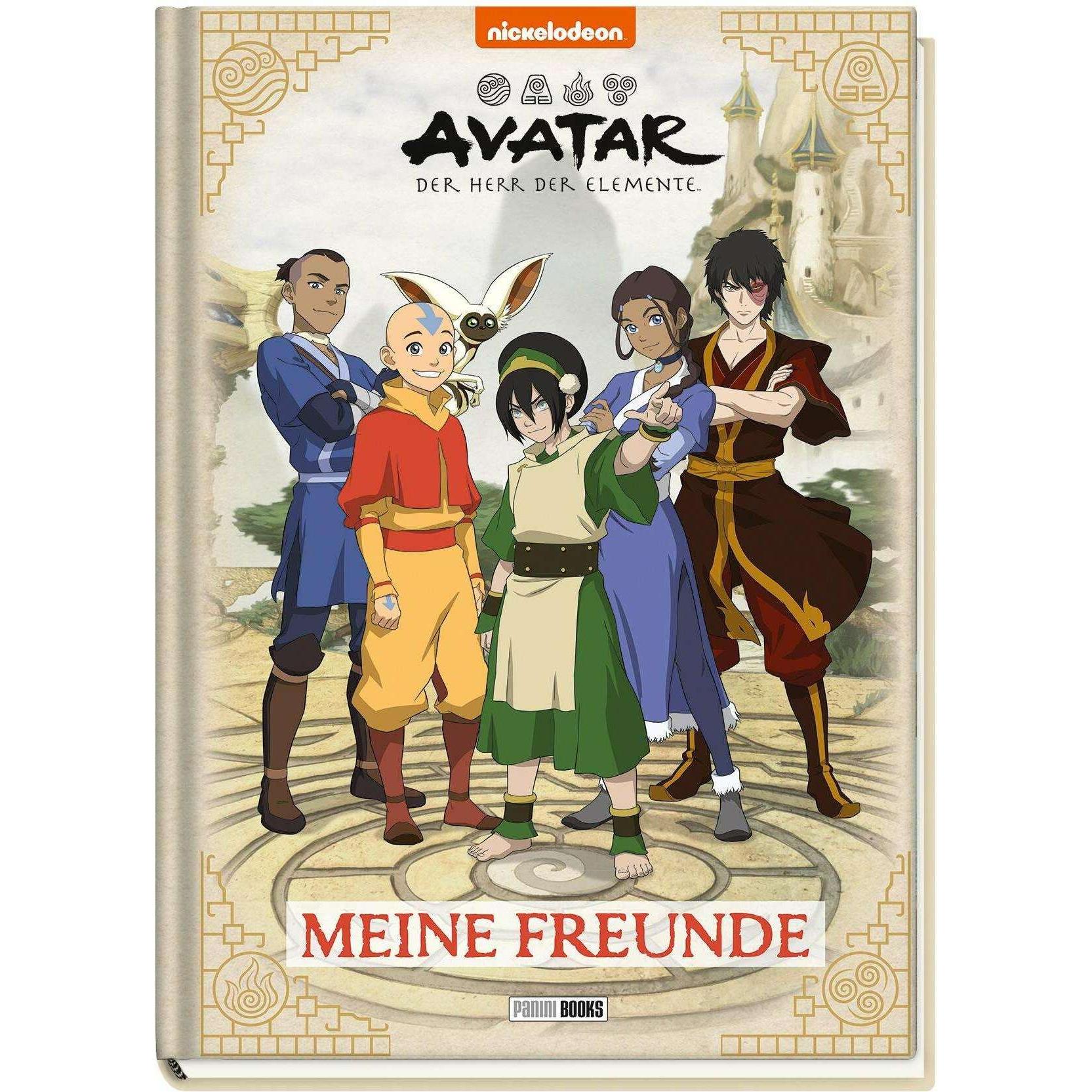 Avatar Herr der Elemente Meine Freunde - Freundebuch, Kinderbücher von Panini