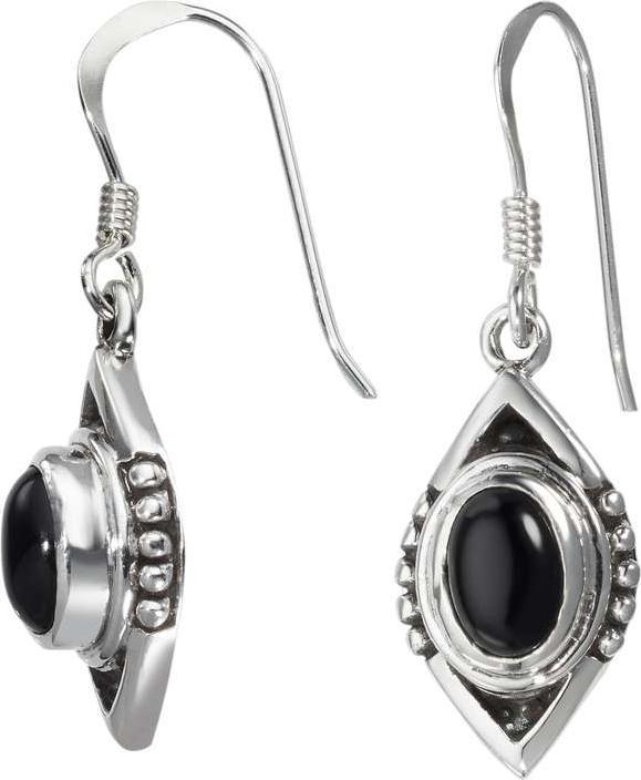 Immagine prodotto Bijouteria Orecchini (Argento 925, Onice nero)