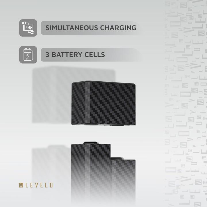 Actual product image Levelo SwapCell 2 in 1 Portable Powerbanks 14400mAh (4800 mAh, 22.50 W, 52160 Wh)