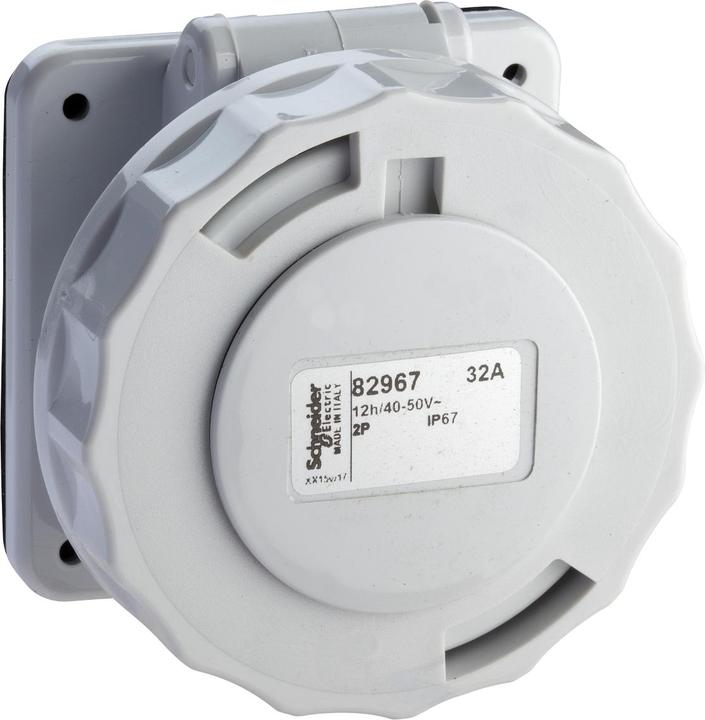 Produktbild Schneider Electric SE 82954 Anbausteckdose Ip67 16A 40-50V 3P