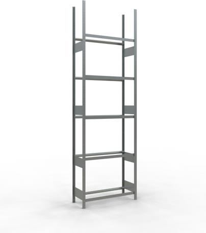 Actual product image Schulte Lagertechnik Wheels basic rack MULTIplus150