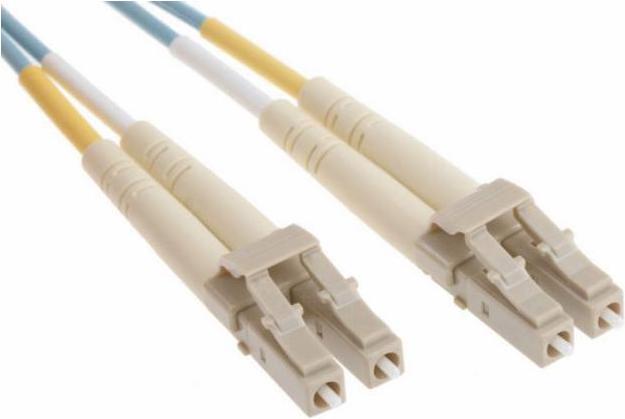 Actual product image RS PRO Patchcord Multimode LC - LC Aqua 3m (0.23 m)