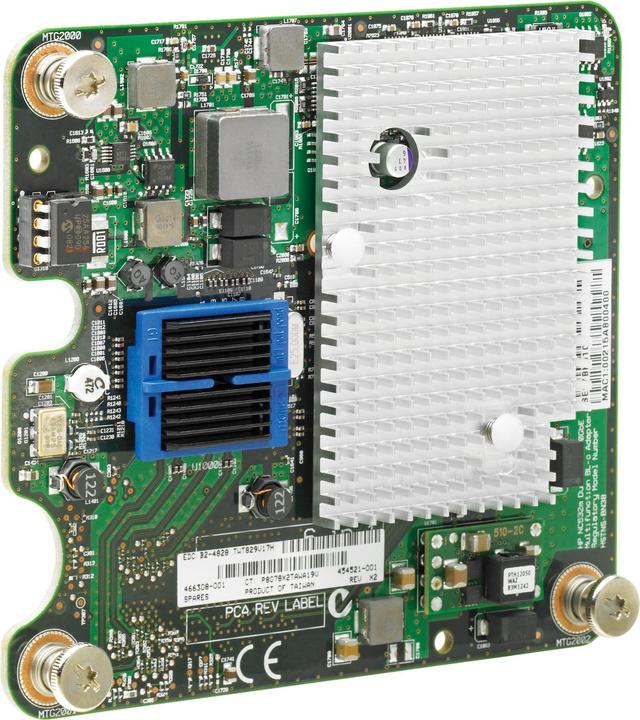Actual product image HP Hewlett-Packard NC532m Dual Port (Mini PCI Express)