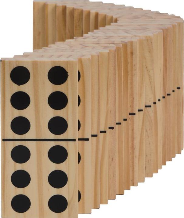 Schildkröt SCHILDKR™T Jumbo Domino-Set, Spieleklassiker im Groáformat