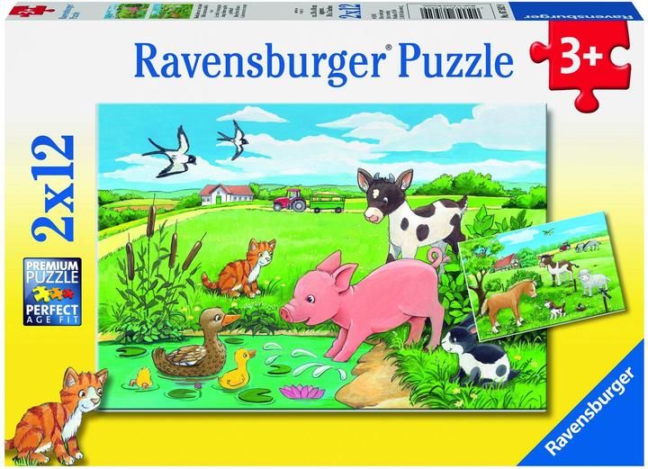 Produktbild Ravensburger Junge Tiere auf dem Lande (12 Teile)