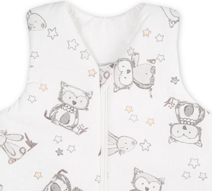 Produktbild Julius Zöllner Schlafsack, Häschen und Eule 110 (107 cm, 2.5 TOG, Ganzjahr)