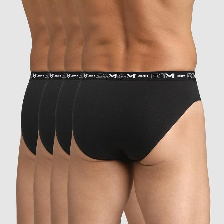 Produktbild DIM 4er-Pack einfarbige Slips aus Baumwolle mit Stretchanteil (4er Pack)