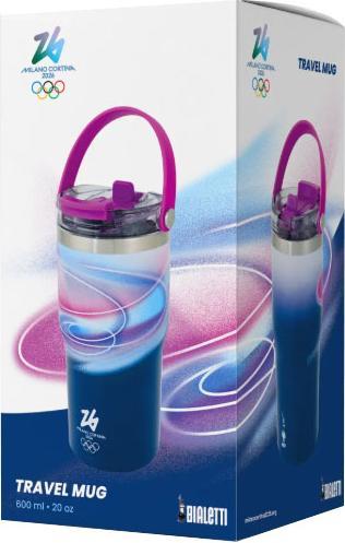 Actual product image Bialetti Borraccia Termica Viola Milano Cortina (0.60 l)