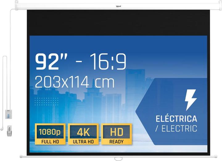 Actual product image Iggual PSIPS203 (92", 16:9)