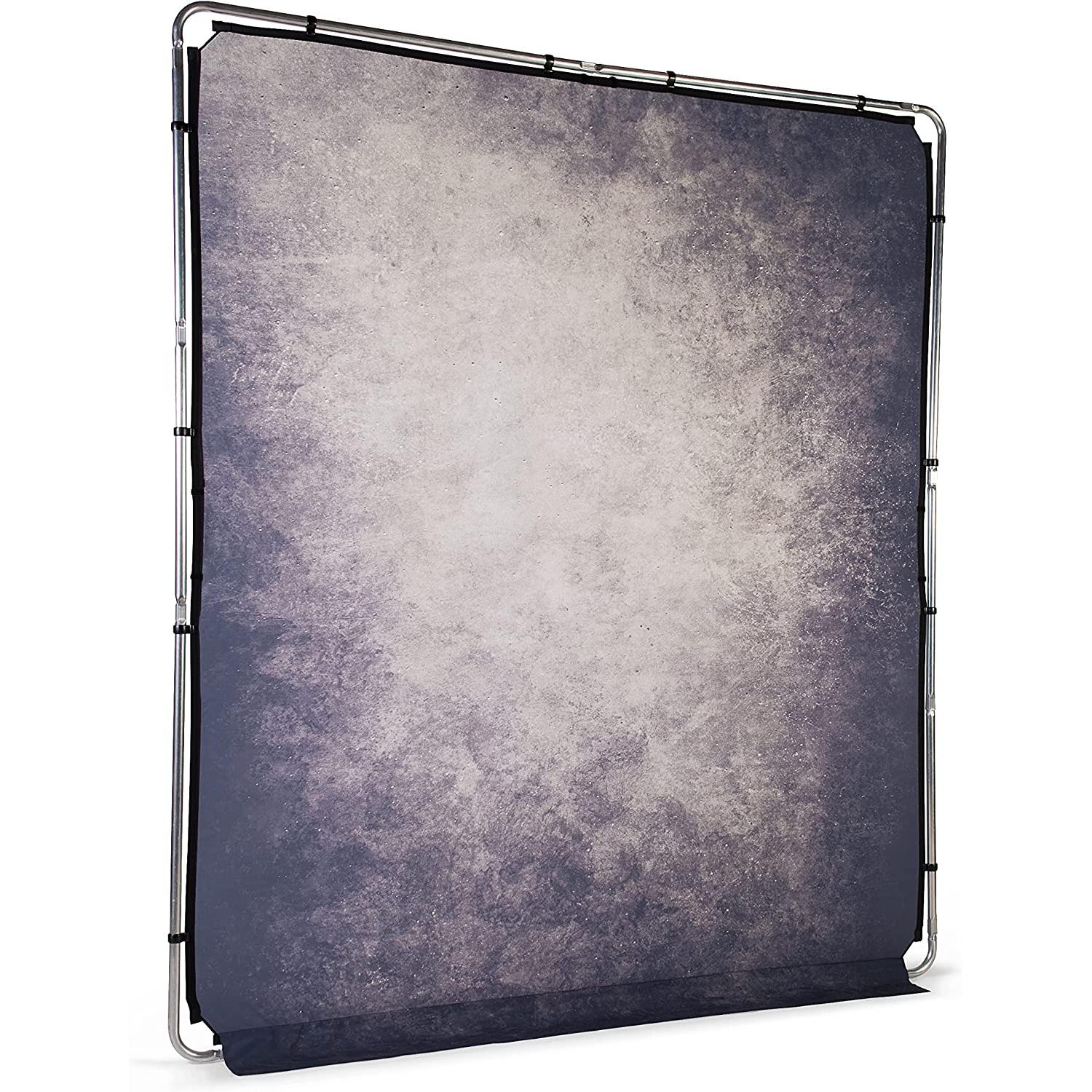 Thumbnail - Lastolite EzyFrame Background 2 x 2.3m Smoke (200 cm, 230 cm), Hintergrundsystem, Blau