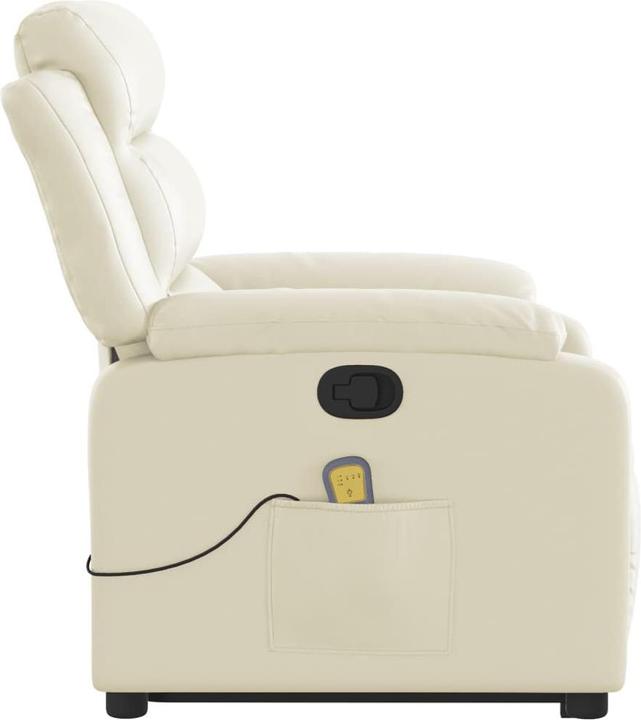 Immagine prodotto vidaXL Poltrona massaggiante con aiuto in piedi in finta pelle