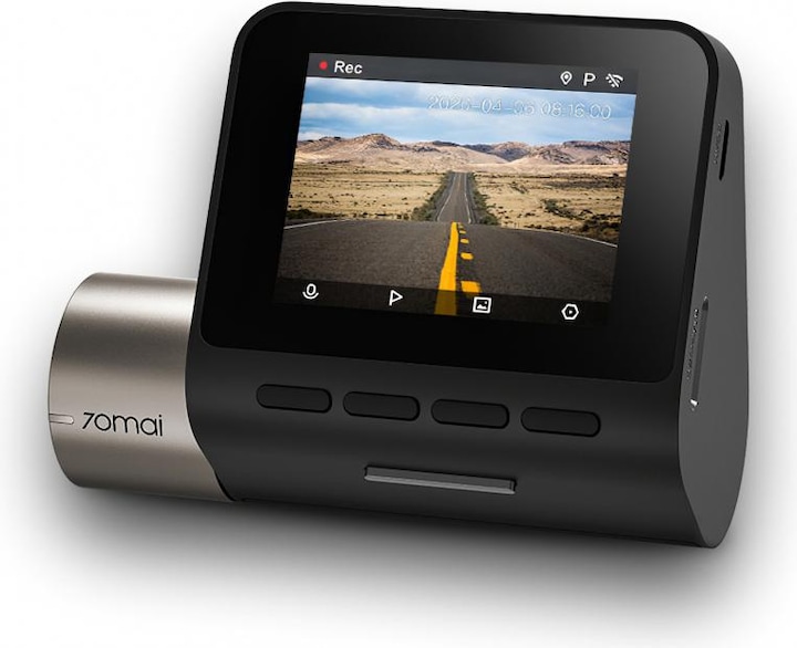 Actual product image 70mai a500s (Built-in display, Built-in microphone, Night vision, GPS receiver, QHD)
