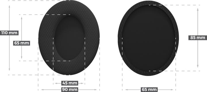 Produktbild Genesis Pady nauszniki do słuchawek Toron EP02 Tekstylne (NSG-2159) (Kabelgebunden)