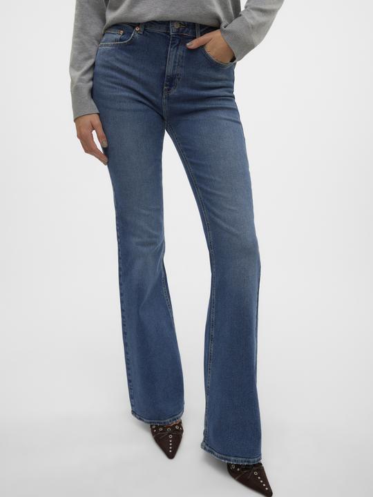 Actual product image Vero Moda VMSELINA Hohe Taille Ausgestellt Jeans Ausgestellt (W28/L32)