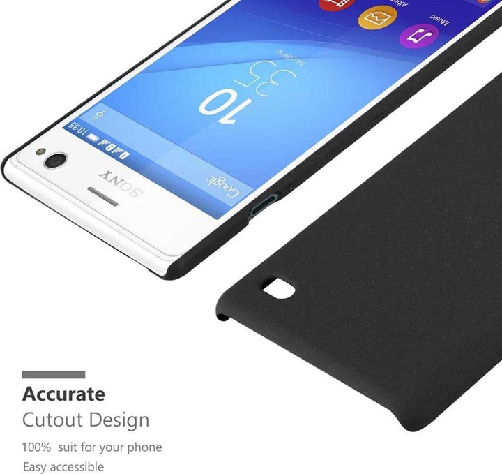 Image du produit Cadorabo Couverture rigide Frosty Cover (Sony Xperia C4)
