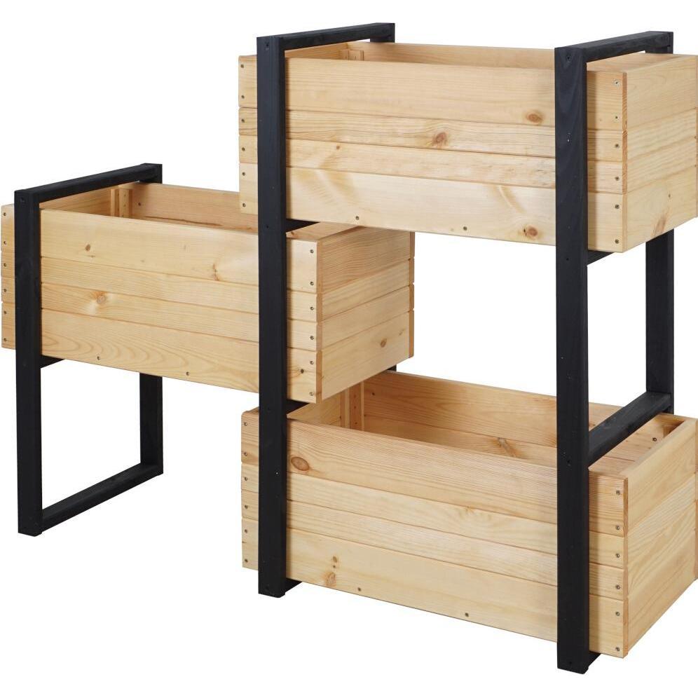 Siena Garden, Orto rialzato, Jardinière Konny70x38x97 cm