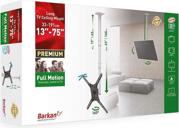 Image du produit Barkan 4500L (Plafond, 43 kg, 13" - 75")