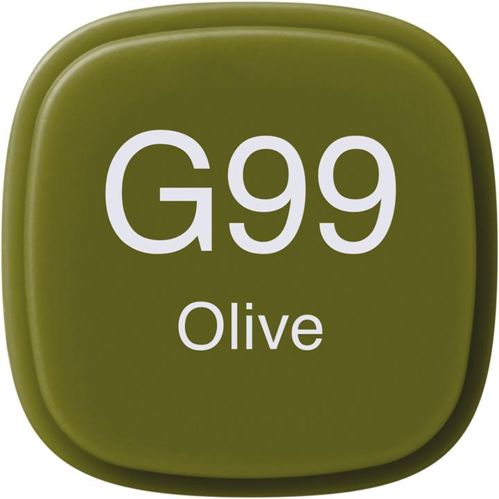 Actual product image Copic Graphic marker Classic type G - 99 (G99 - Olive, 1 x)